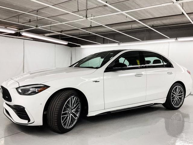 new 2025 Mercedes-Benz AMG C 43 car, priced at $68,760