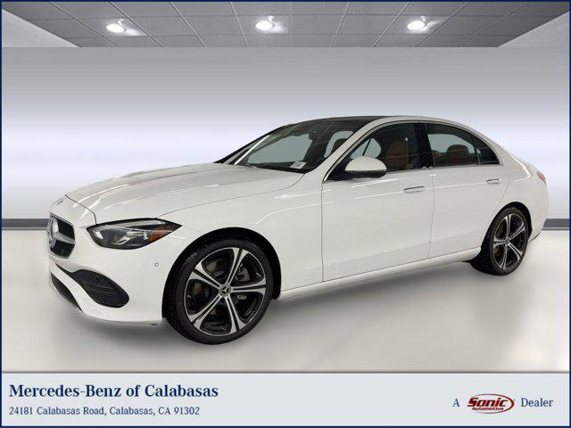 new 2025 Mercedes-Benz C-Class car, priced at $51,685