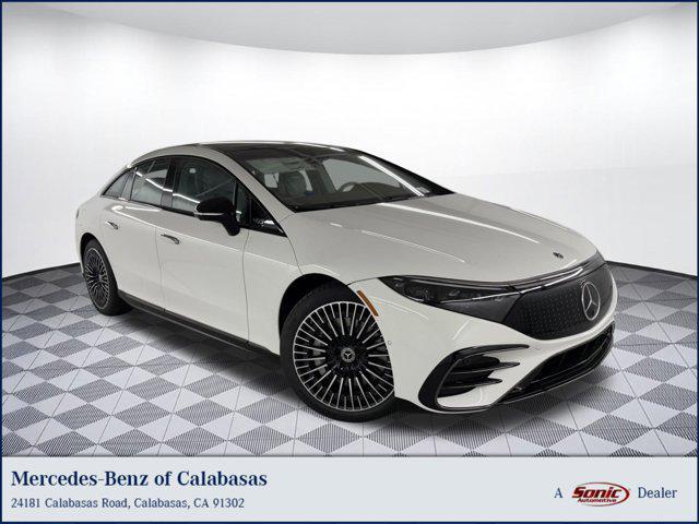 new 2025 Mercedes-Benz EQS 450 car, priced at $107,835