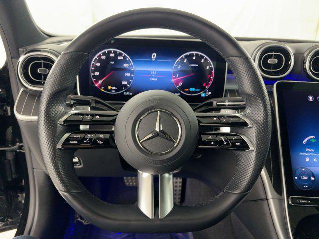 used 2022 Mercedes-Benz C-Class car, priced at $31,999
