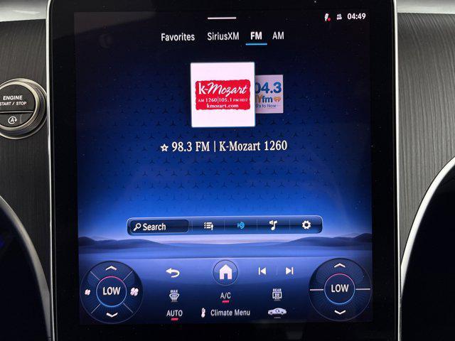 new 2025 Mercedes-Benz C-Class car, priced at $57,495