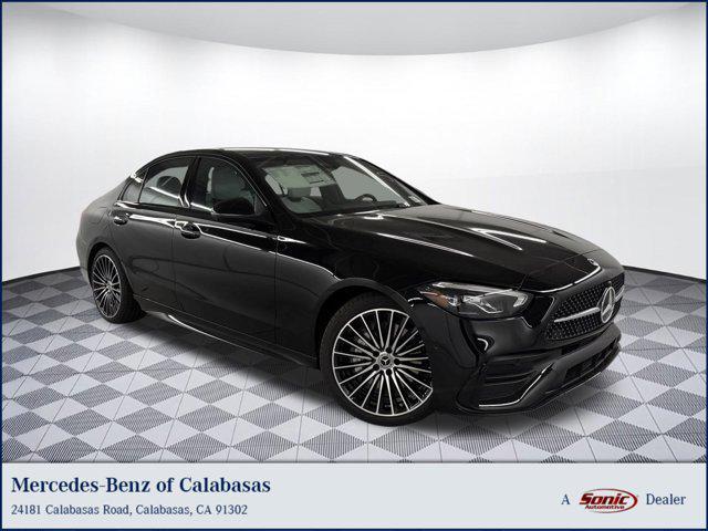 new 2025 Mercedes-Benz C-Class car, priced at $57,495