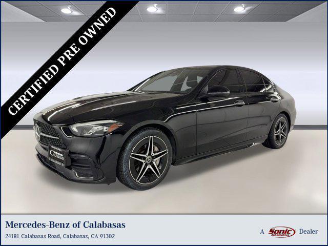 used 2023 Mercedes-Benz C-Class car, priced at $31,999