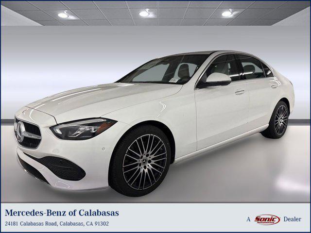 new 2025 Mercedes-Benz C-Class car, priced at $50,085