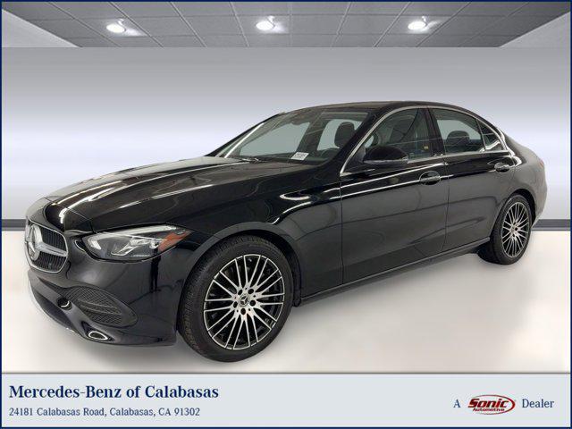 used 2023 Mercedes-Benz C-Class car, priced at $35,999