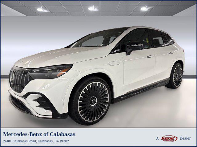 new 2025 Mercedes-Benz AMG EQE car, priced at $114,545