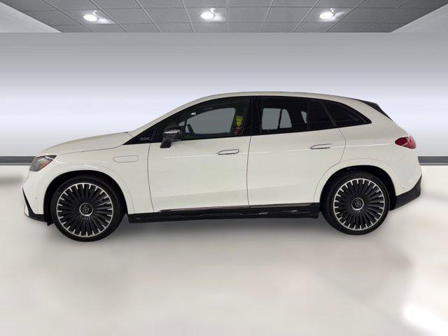 new 2025 Mercedes-Benz AMG EQE car, priced at $114,545