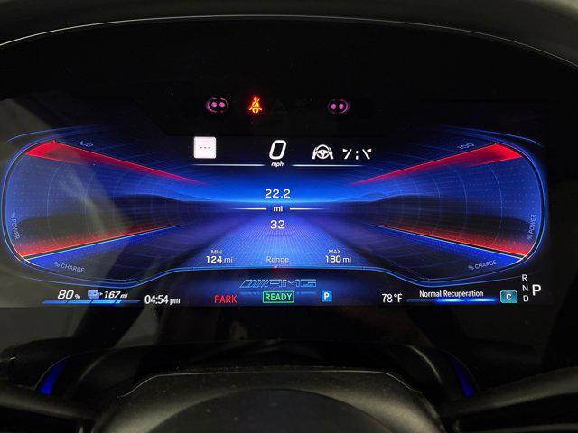 new 2025 Mercedes-Benz AMG EQE car, priced at $114,545
