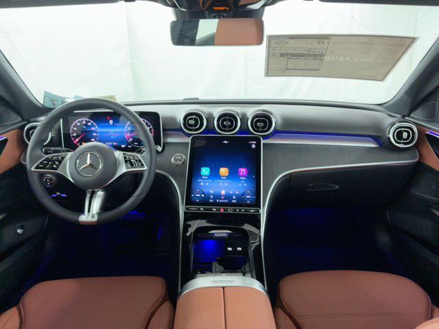 new 2025 Mercedes-Benz C-Class car, priced at $51,685