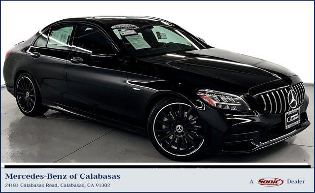 used 2021 Mercedes-Benz C-Class car, priced at $29,999