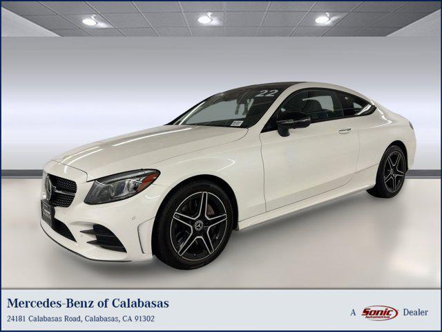 used 2022 Mercedes-Benz C-Class car, priced at $32,599
