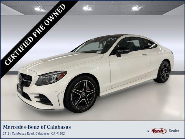 used 2022 Mercedes-Benz C-Class car, priced at $30,697