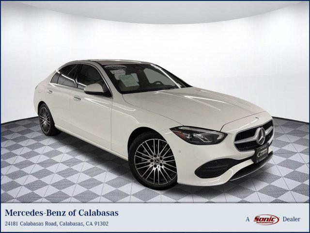 used 2023 Mercedes-Benz C-Class car, priced at $36,399