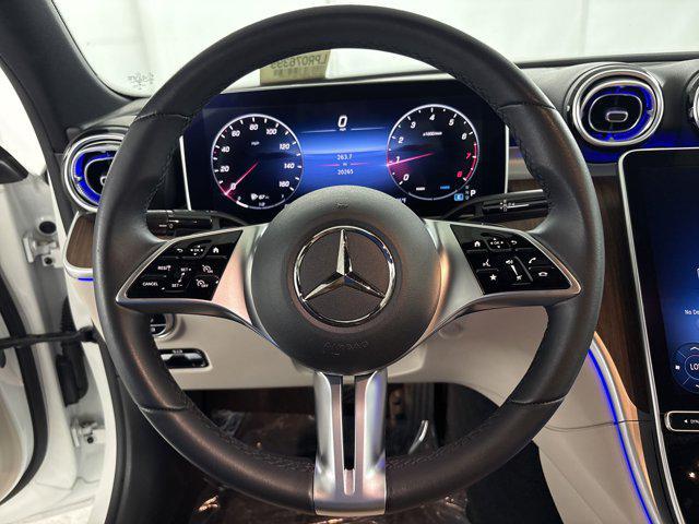 used 2023 Mercedes-Benz C-Class car, priced at $36,399