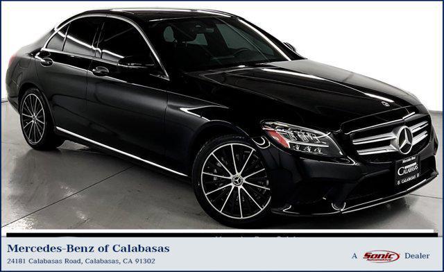 used 2021 Mercedes-Benz C-Class car, priced at $27,688