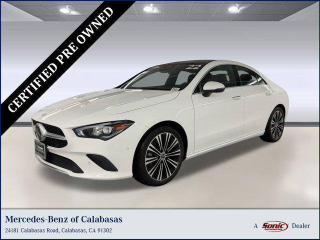 used 2022 Mercedes-Benz CLA 250 car, priced at $27,498