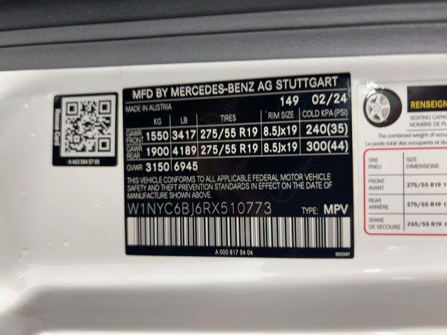 used 2024 Mercedes-Benz G-Class car, priced at $151,999