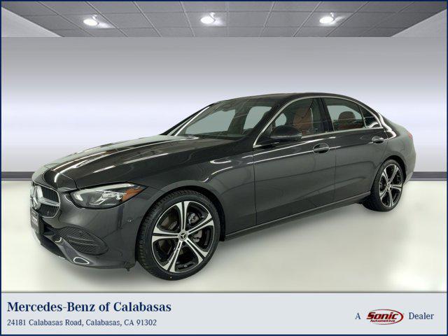 used 2023 Mercedes-Benz C-Class car, priced at $34,999