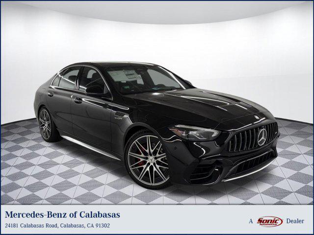 new 2025 Mercedes-Benz AMG C 63 car, priced at $91,950