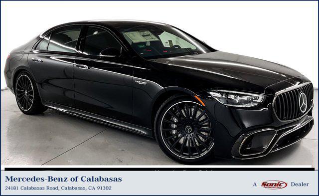 new 2025 Mercedes-Benz AMG S 63 E car, priced at $202,890