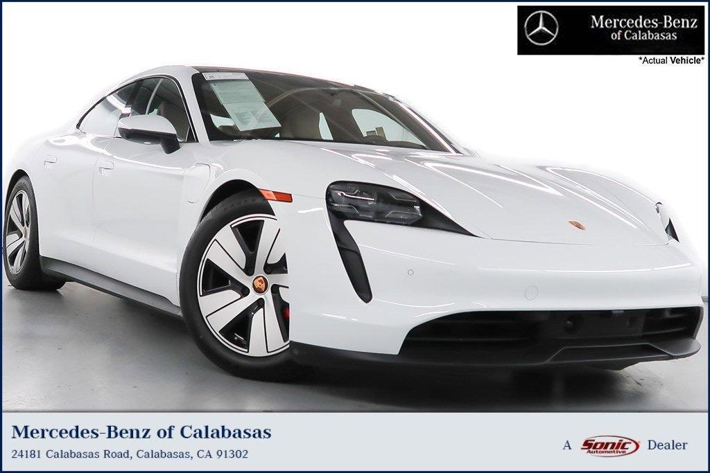 used 2021 Porsche Taycan car, priced at $72,998