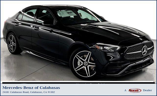 new 2025 Mercedes-Benz C-Class car, priced at $57,805