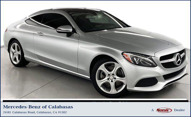 used 2017 Mercedes-Benz C-Class car, priced at $18,499