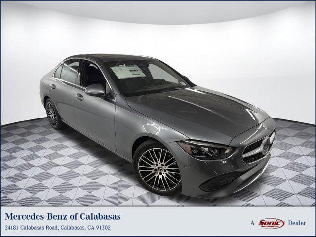 new 2025 Mercedes-Benz C-Class car, priced at $50,895