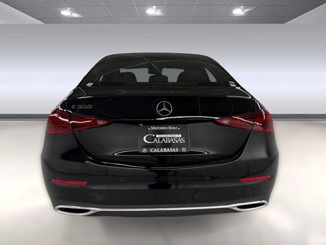 new 2025 Mercedes-Benz C-Class car, priced at $50,685