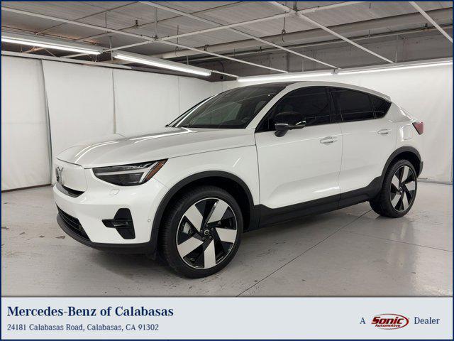 used 2023 Volvo C40 Recharge Pure Electric car, priced at $27,499