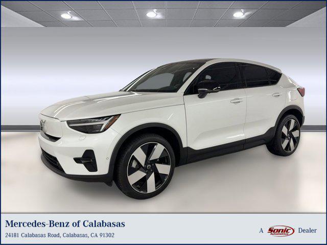 used 2023 Volvo C40 Recharge Pure Electric car, priced at $27,399