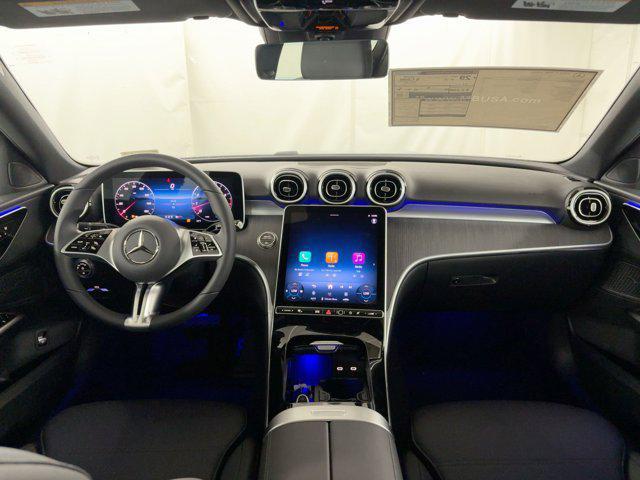 new 2025 Mercedes-Benz C-Class car, priced at $51,685