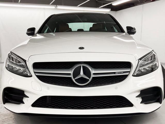 used 2021 Mercedes-Benz AMG C 43 car, priced at $41,999