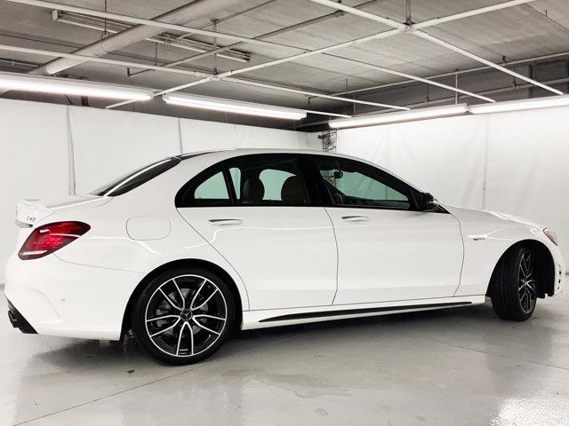 used 2021 Mercedes-Benz AMG C 43 car, priced at $41,999