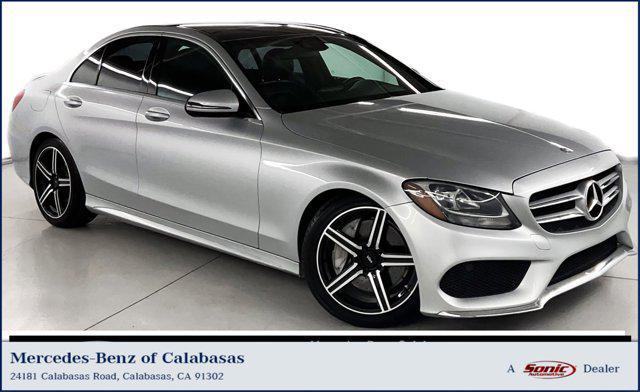 used 2017 Mercedes-Benz C-Class car, priced at $16,499