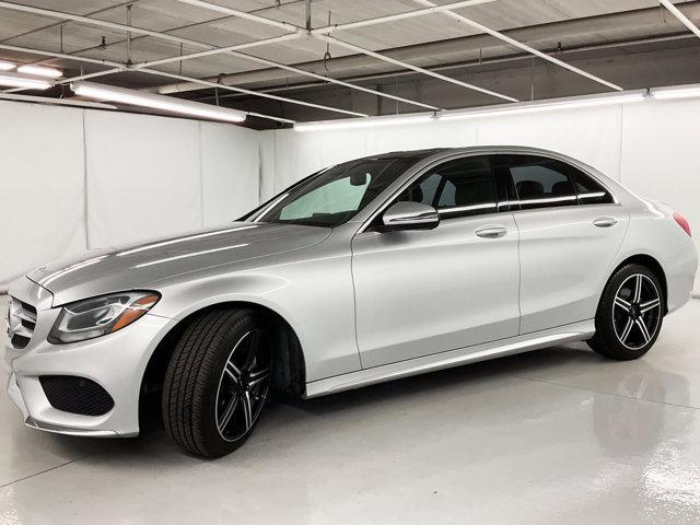 used 2017 Mercedes-Benz C-Class car, priced at $16,499