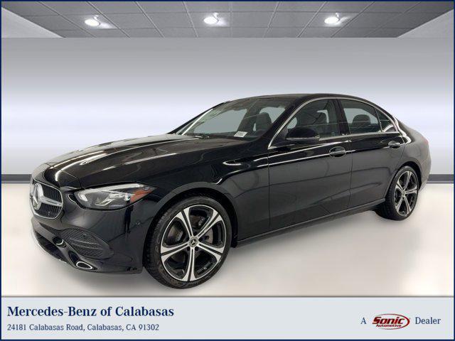 new 2025 Mercedes-Benz C-Class car, priced at $51,685