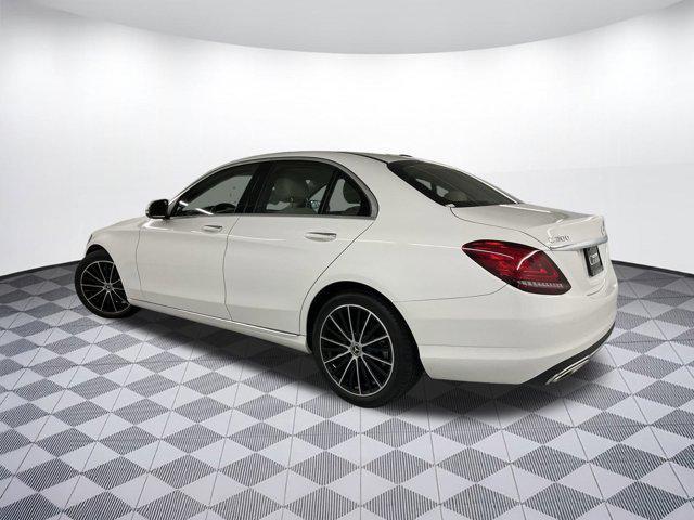 used 2021 Mercedes-Benz C-Class car, priced at $25,999