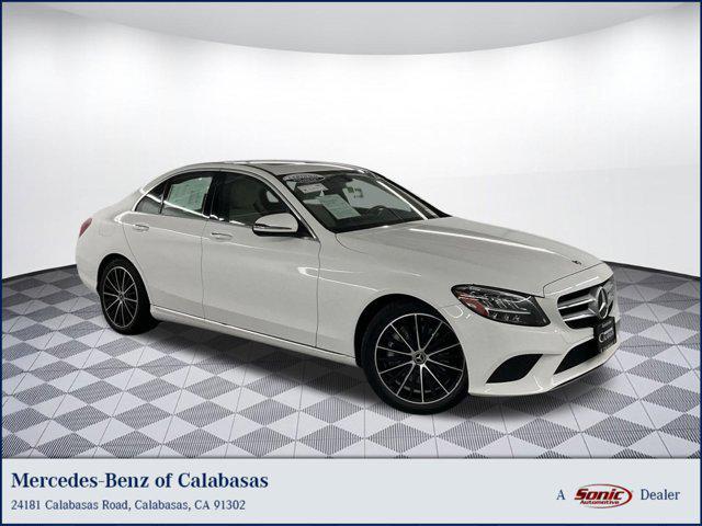 used 2021 Mercedes-Benz C-Class car, priced at $25,697