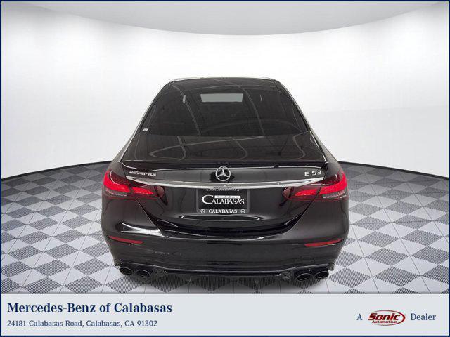 used 2022 Mercedes-Benz AMG E 53 car, priced at $53,996