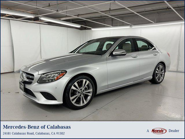 used 2020 Mercedes-Benz C-Class car, priced at $26,999