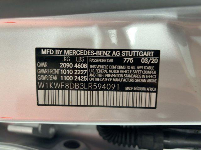 used 2020 Mercedes-Benz C-Class car, priced at $26,999