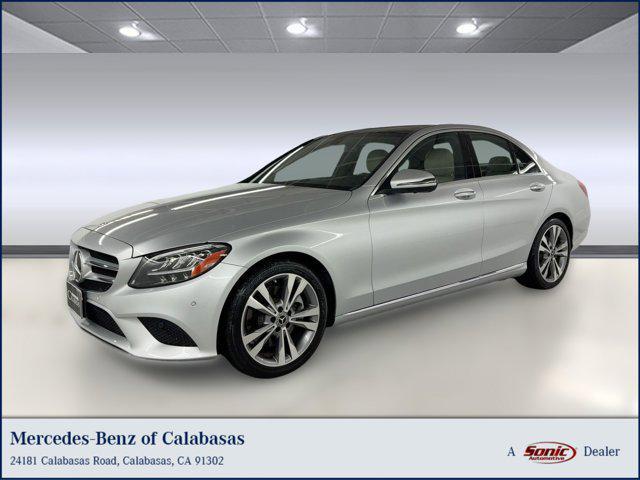 used 2020 Mercedes-Benz C-Class car, priced at $26,999