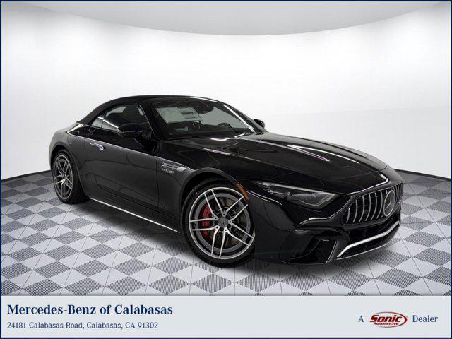 new 2025 Mercedes-Benz AMG SL 55 car, priced at $150,020