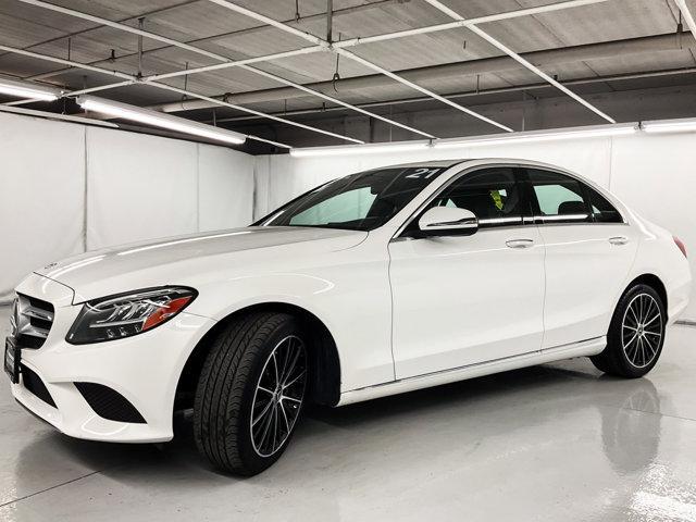 used 2021 Mercedes-Benz C-Class car, priced at $27,999