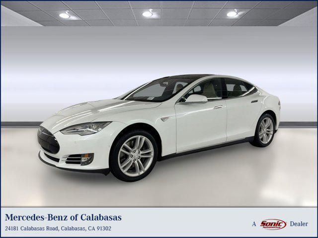 used 2015 Tesla Model S car, priced at $13,499