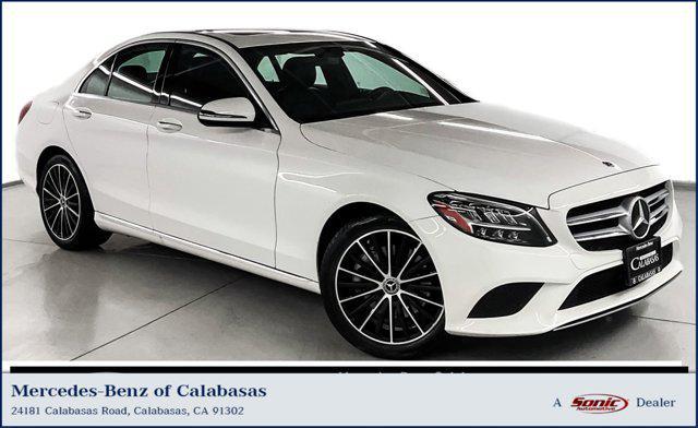 used 2021 Mercedes-Benz C-Class car, priced at $27,598