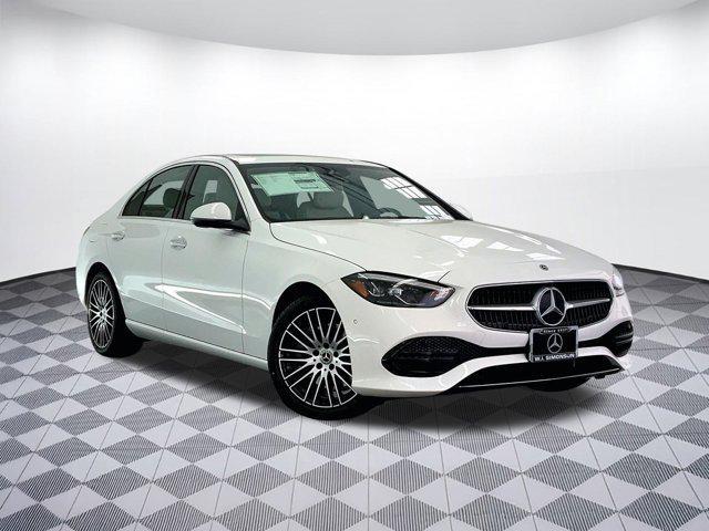 new 2025 Mercedes-Benz C-Class car, priced at $52,705