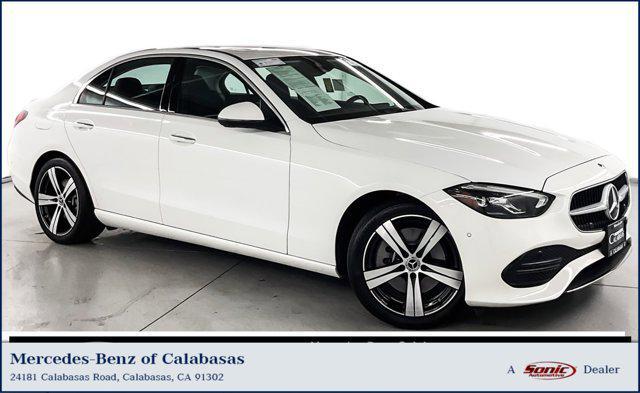 used 2025 Mercedes-Benz C-Class car, priced at $43,999