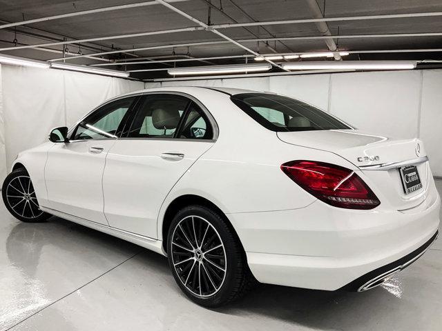 used 2021 Mercedes-Benz C-Class car, priced at $27,899